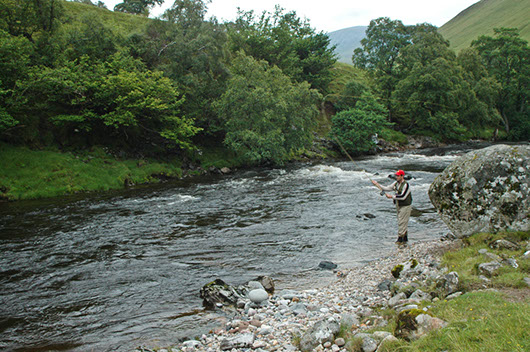 River fishing
